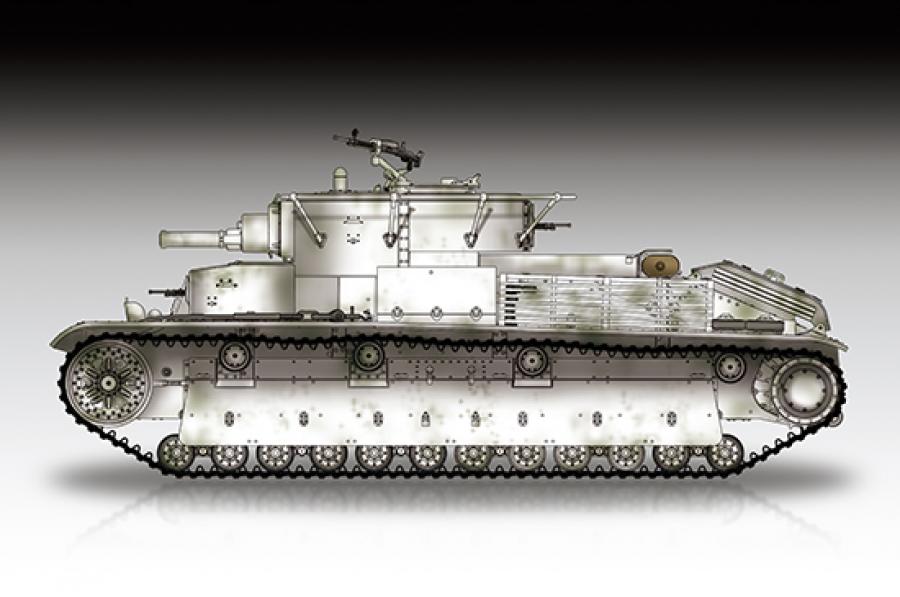 Trumpeter 1:72 Soviet T-28 Medium Tank (Riveted)