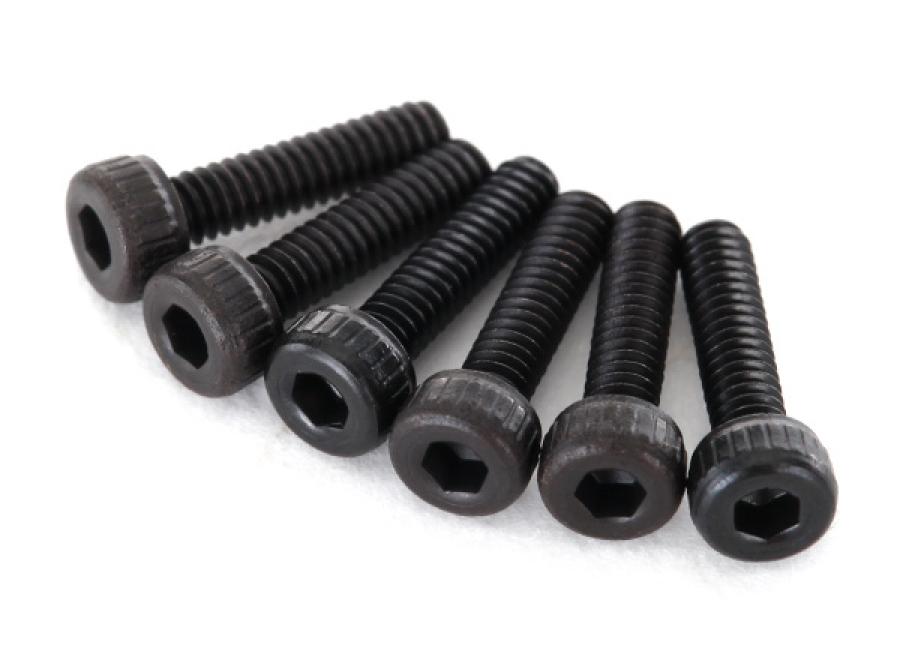 Traxxas Screws M2x8mm Cap-head Hex Socket (6) TRX2564