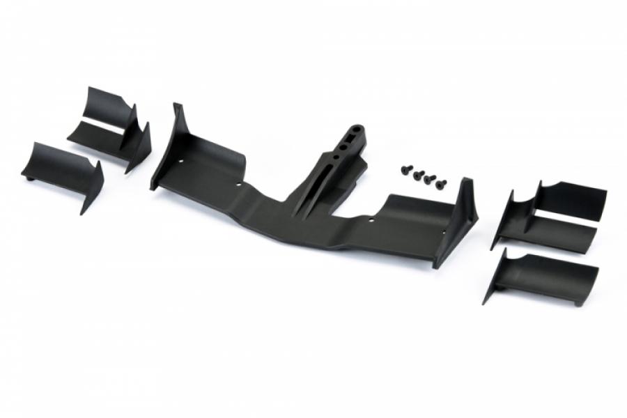 F1 V2 Front Wing Black for 1:10 Formula 1