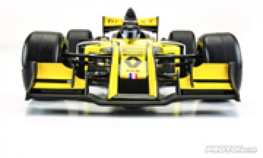 F1 V2 Front Wing Black for 1:10 Formula 1