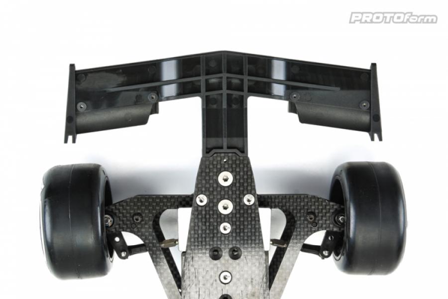 F1 V2 Front Wing Black for 1:10 Formula 1