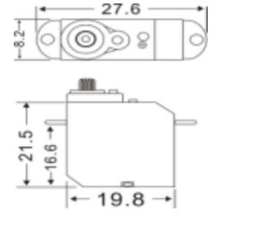 JX Servo DHV56MG 5.6g Metal Gear Digital