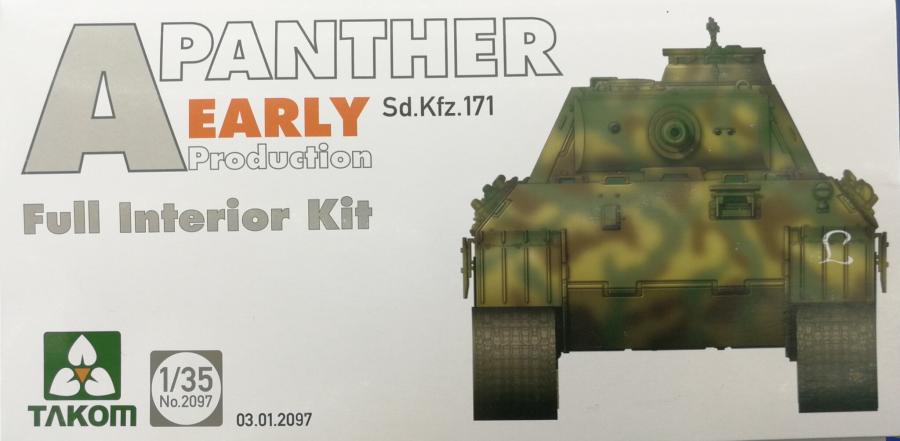 1:35 Panther Ausf. A early Full interior