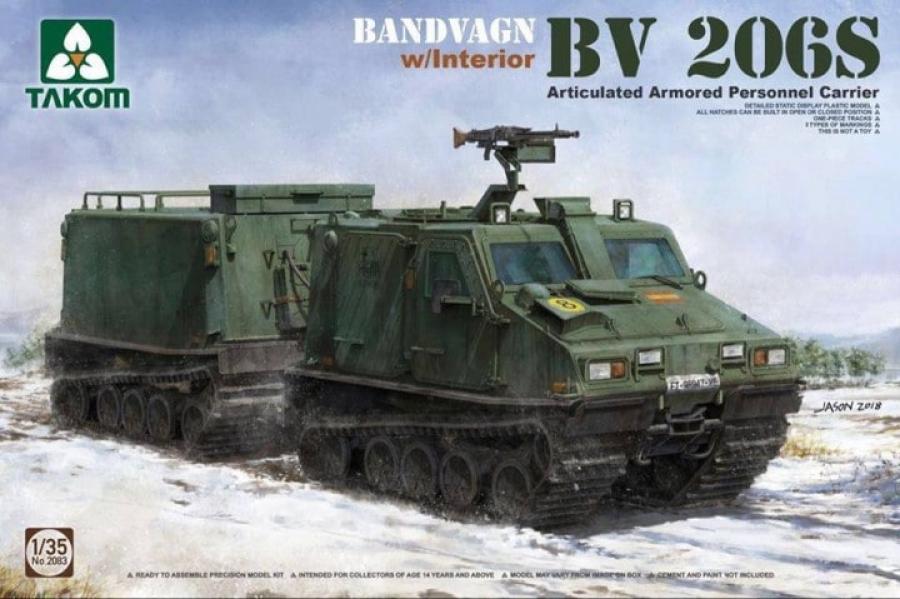 1:35 Bandvagn Bv 206S APC