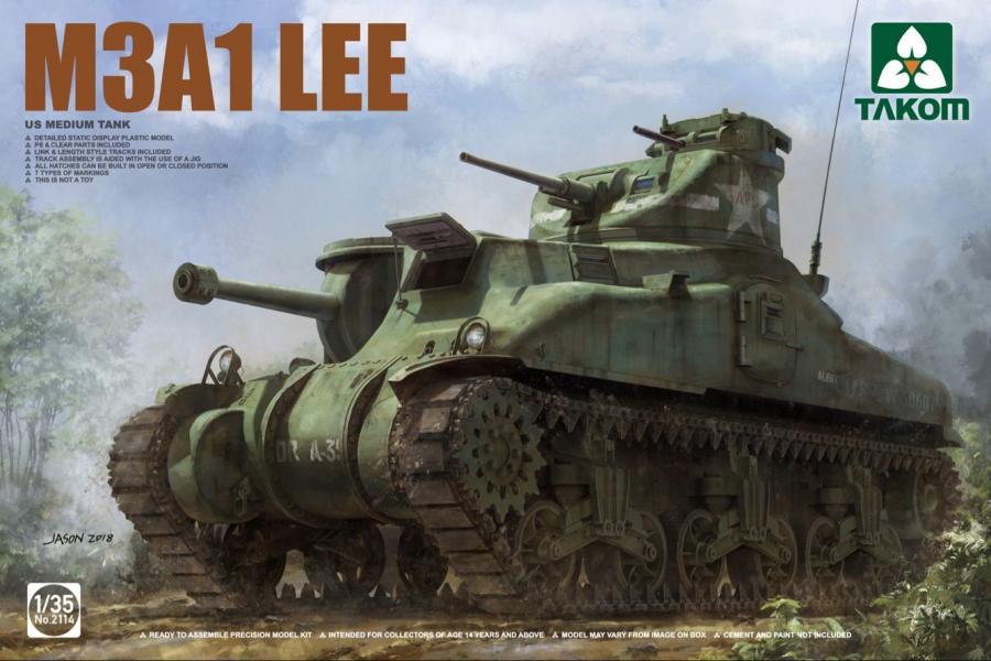 1/35 US Medium Tank M3A1 LEE