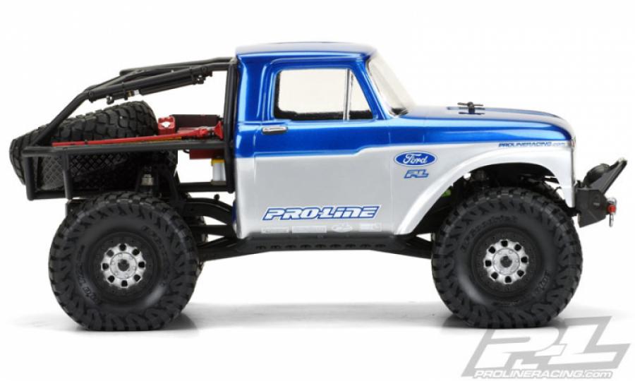 1966 Ford F-100 Clear Body SCX10 (12.3" 313mm Wheelbase)