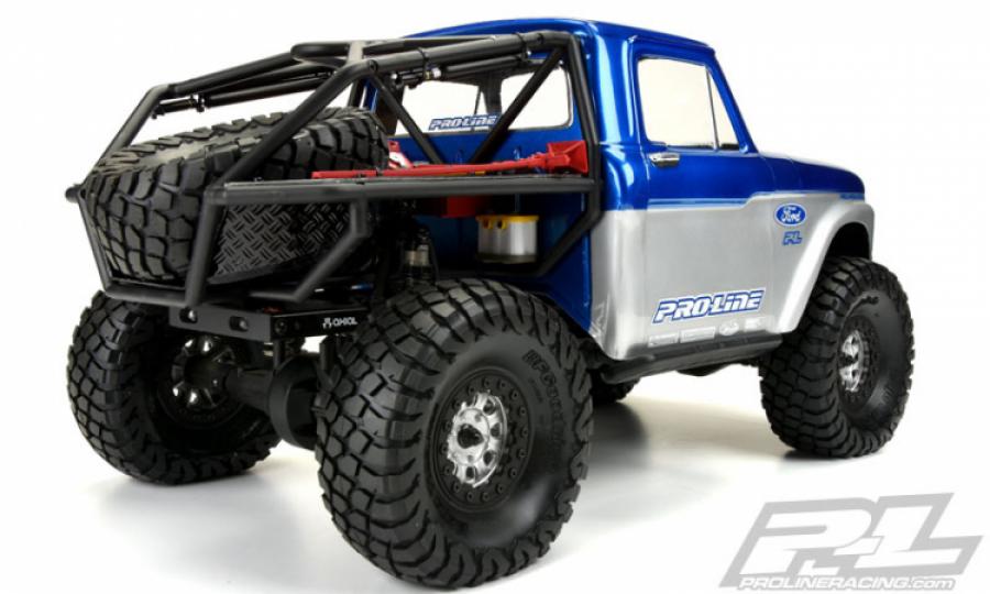 1966 Ford F-100 Clear Body SCX10 (12.3" 313mm Wheelbase)