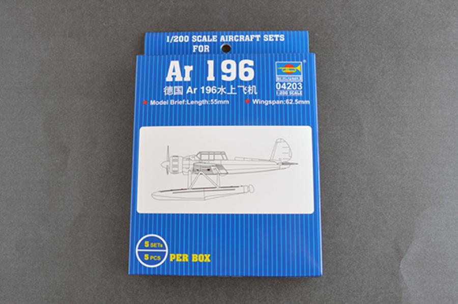 Trumpeter 1:200 AR 196 (5 aircrafts)