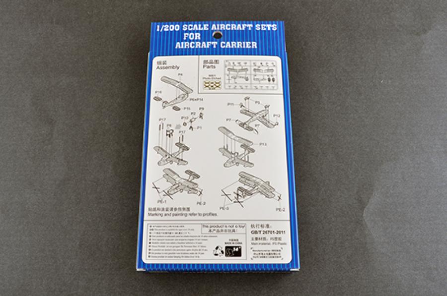 1:200 Walrus Float Plane (5 aircrafts)