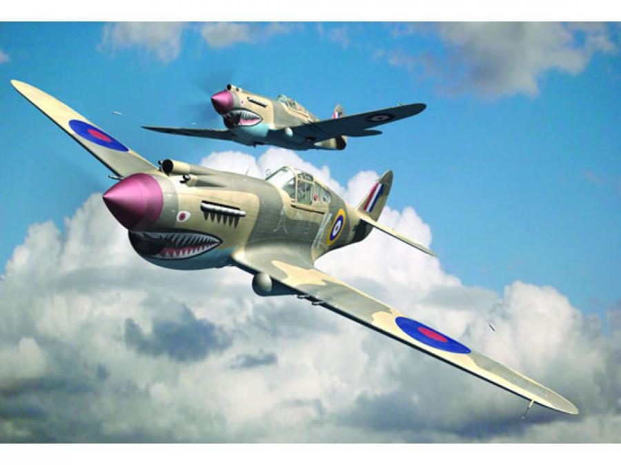 Trumpeter 1:48 Curtiss P-40B Warhawk