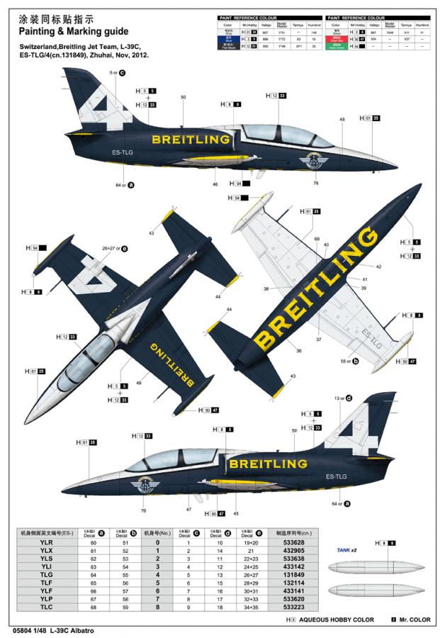 Trumpeter 1:48 L-39C Albatro