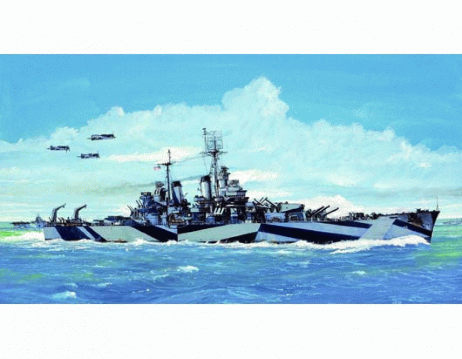 Trumpeter 1:700 USS Baltimore CA-68 1944