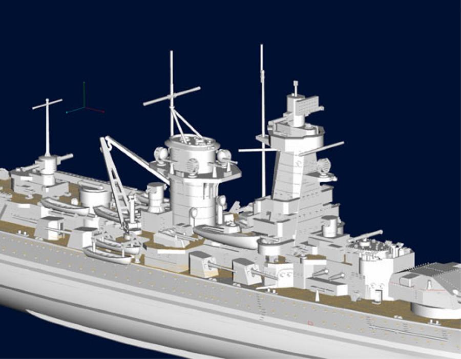 Trumpeter 1:700 Ger.Pocket Battleship Admiral Graf Spee 1939