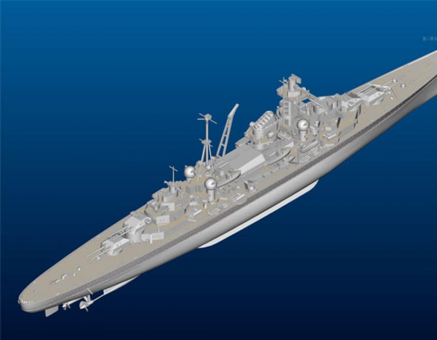 1:700 German Cruiser Admiral Hipper 1941