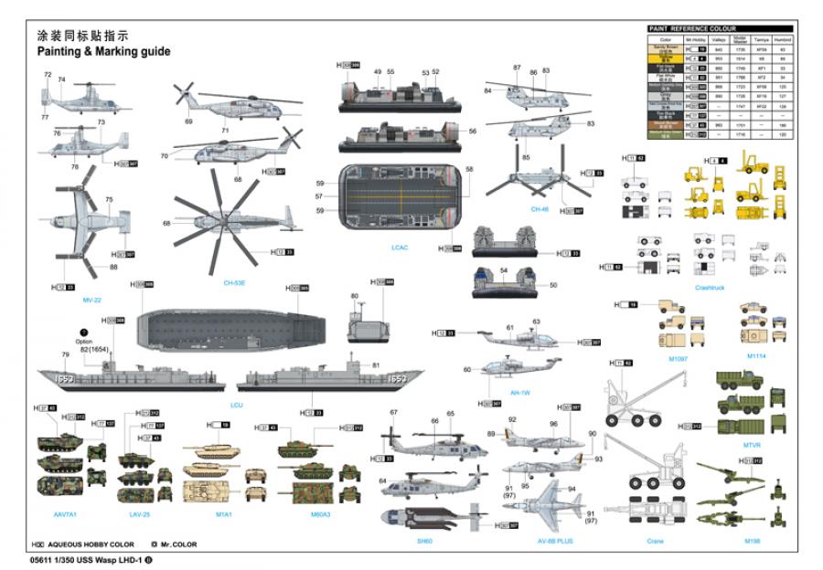 1:350 USS Wasp LHD-1