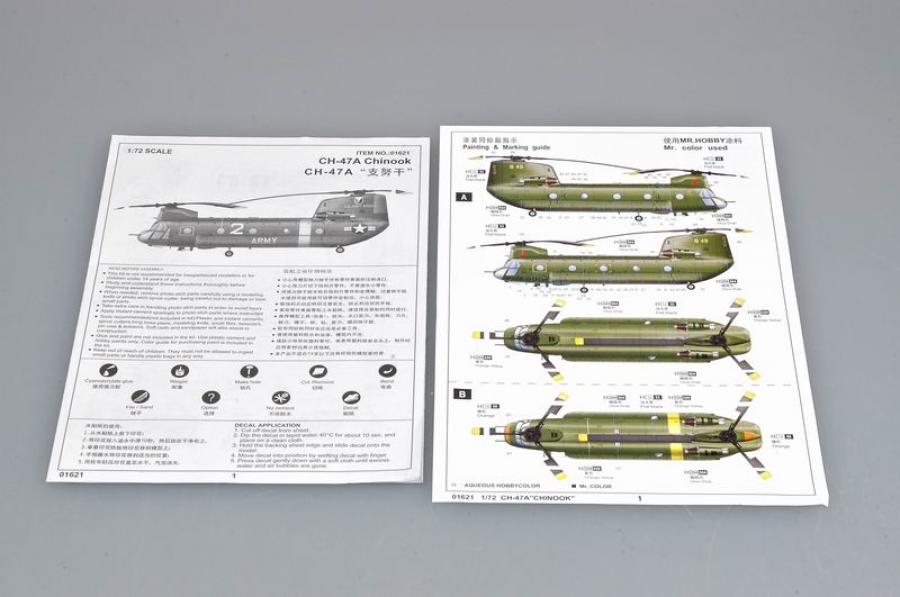 Trumpeter 1:72 CH-47A Chinook