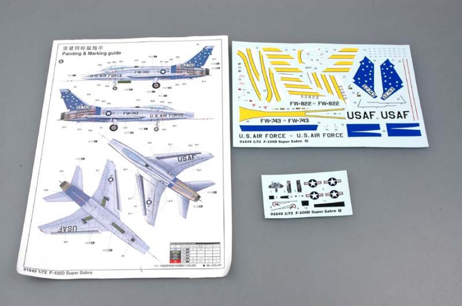 Trumpeter 1:72 F-100D Super Sabre