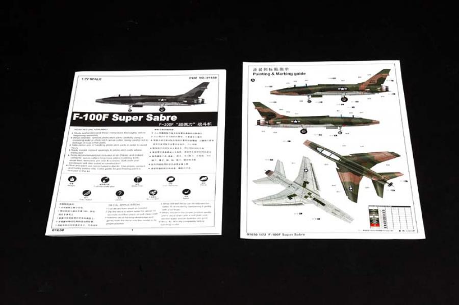1:72 F-100F Super Sabre