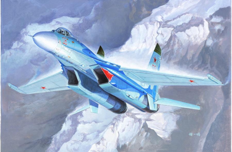 Trumpeter 1:72 Russian Su-27 Flanker B Fighter