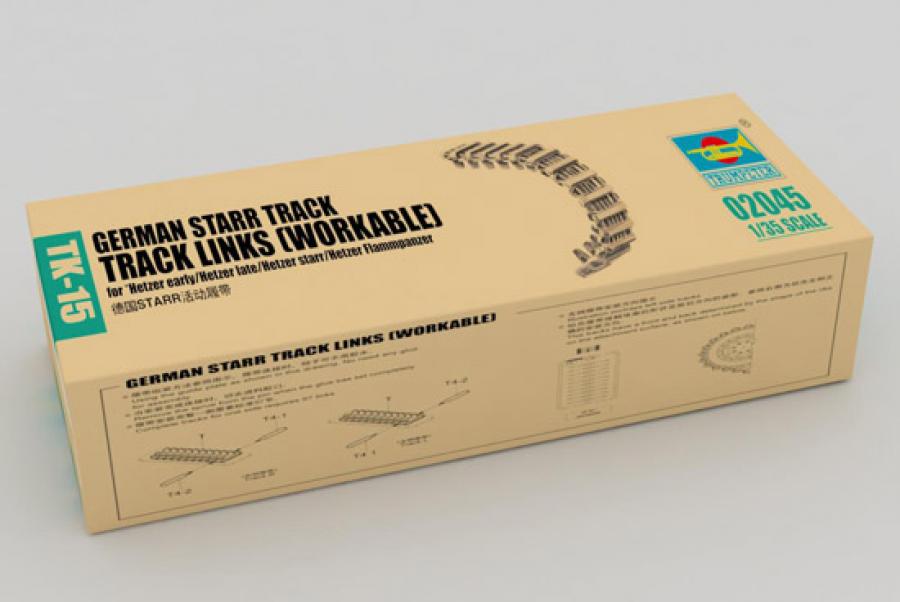 Trumpeter 1:35 German STARR Track links (Hetzer)