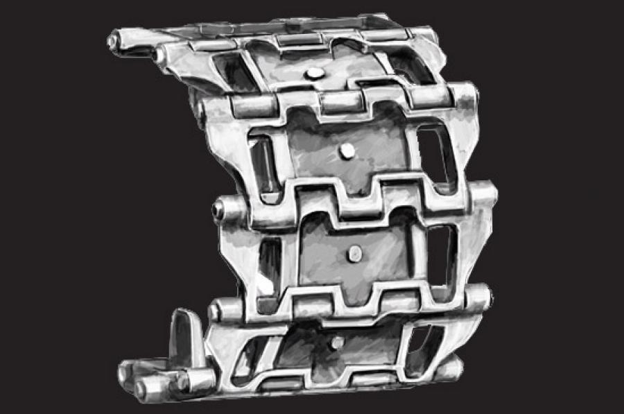 Trumpeter 1:35 PT-76 Workable Track links