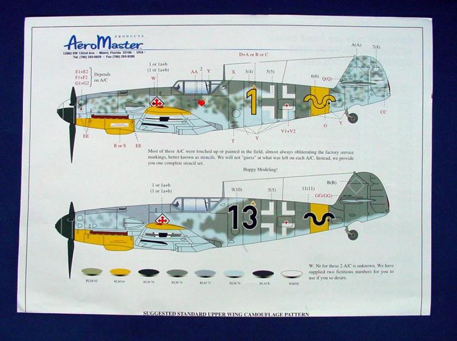 1:24 Messerschmitt Bf 109 G-2