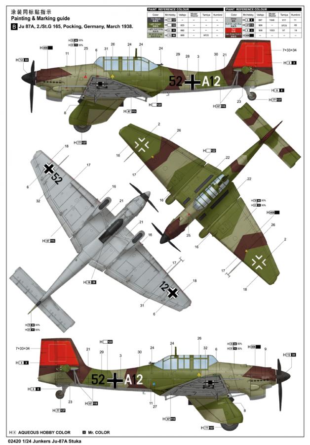 1:24 Junkers Ju-87A Stuka