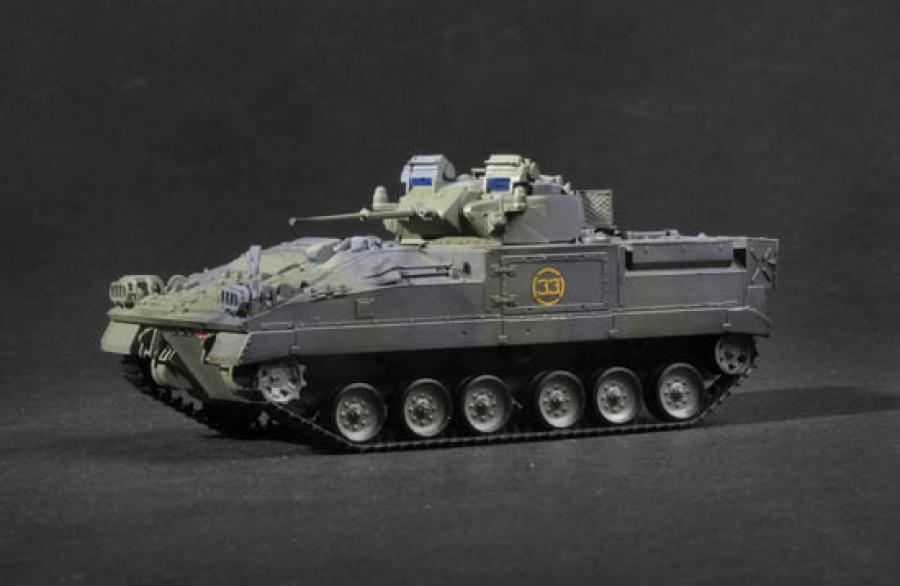 Trumpeter 1:72 British Warrior Tracked Mechanized Vehicle