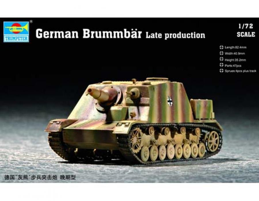 1:72 German Brummbär Late Production