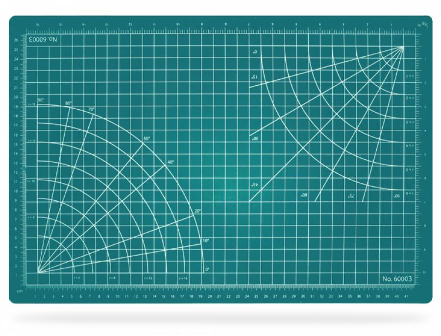 Self-Healing Cutting Mat 305x457mm (Green)