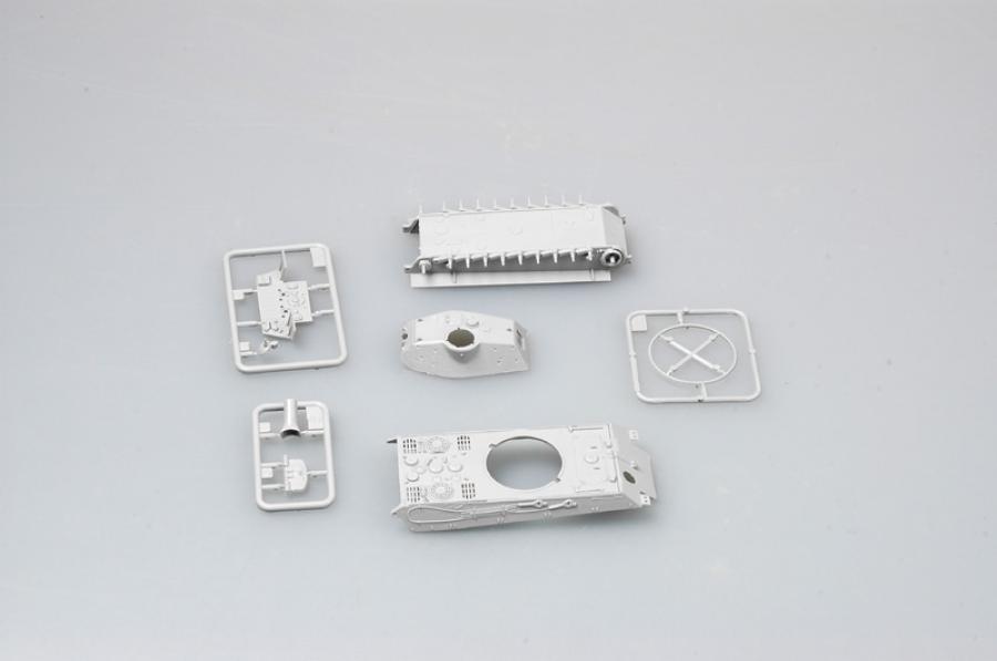 Trumpeter 1:72 King Tiger Porsche Turret  w/Zimmerit