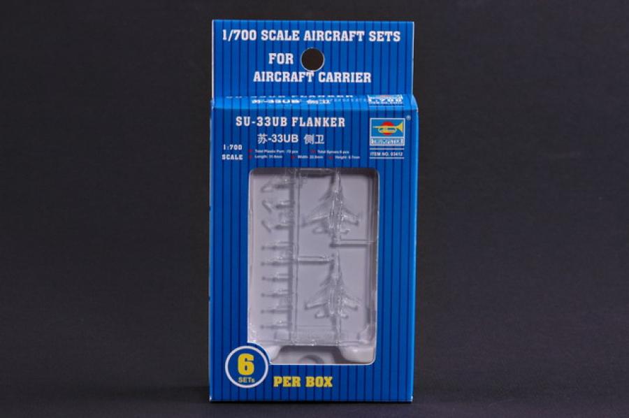 1:700 Sukhoi Su-33UB Flanker (6pcs)