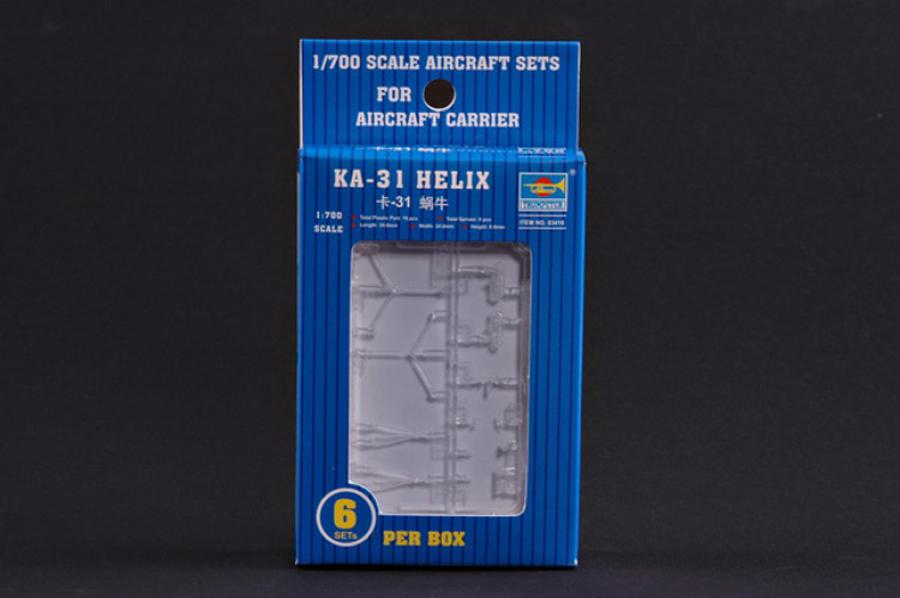 1:700 Kamow Ka-31 Helix -Helicopter 6pcs