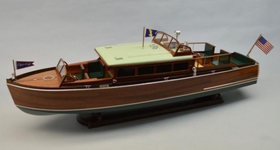 1929 Chris-Craft 38' Commute 950mm 1/12 Wooden Kit