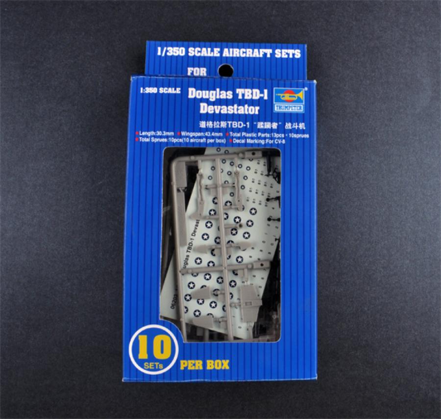 1:350 Douglas TBD-1 Devastator (10pcs)