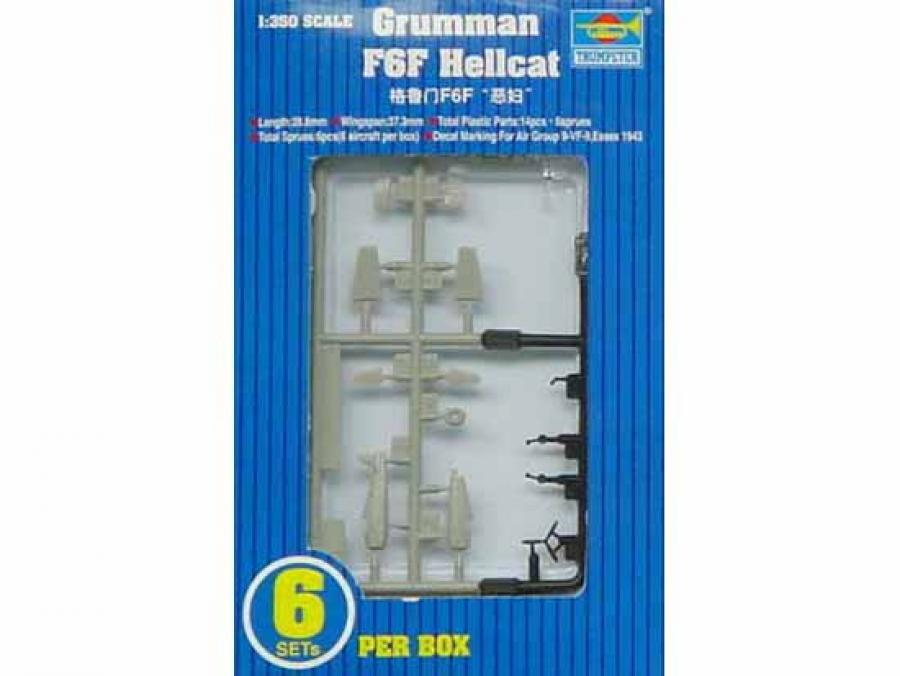 Trumpeter 1:350 Grumman F6F Hellcat (6pcs)