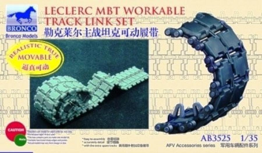 1:35 French Leclerc MBT Workable Tracks 