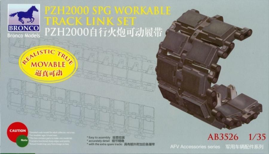 1:35 German PZH2000 Workable Track set