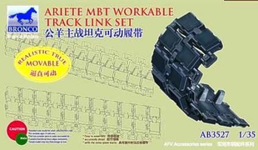 1:35 Italian Ariete MBT Workable Tracks
