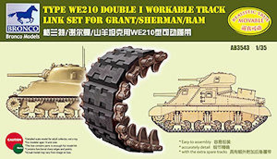 1:35 Type WE210  Double I Workable Track