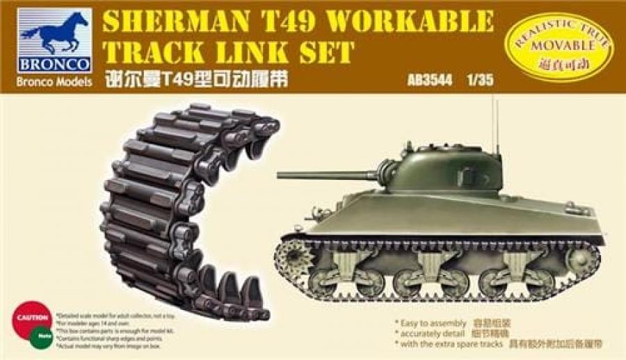 1:35 Sherman T49 Workable Track Set