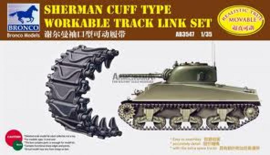 1:35 Sherman Cuff Type Workable Tracks