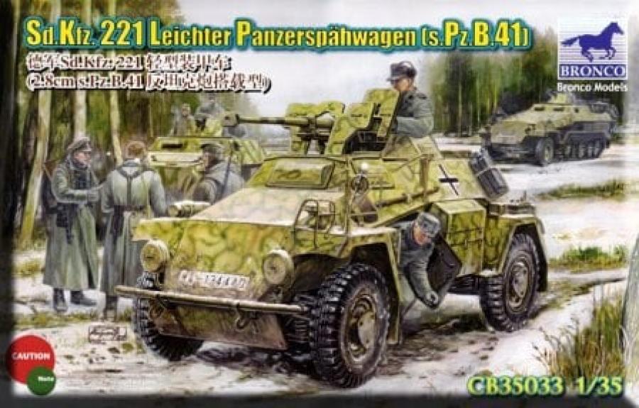 1:35 Sd.KFZ.221 Leichter Panzerspahwagen(s.Pz B.41)