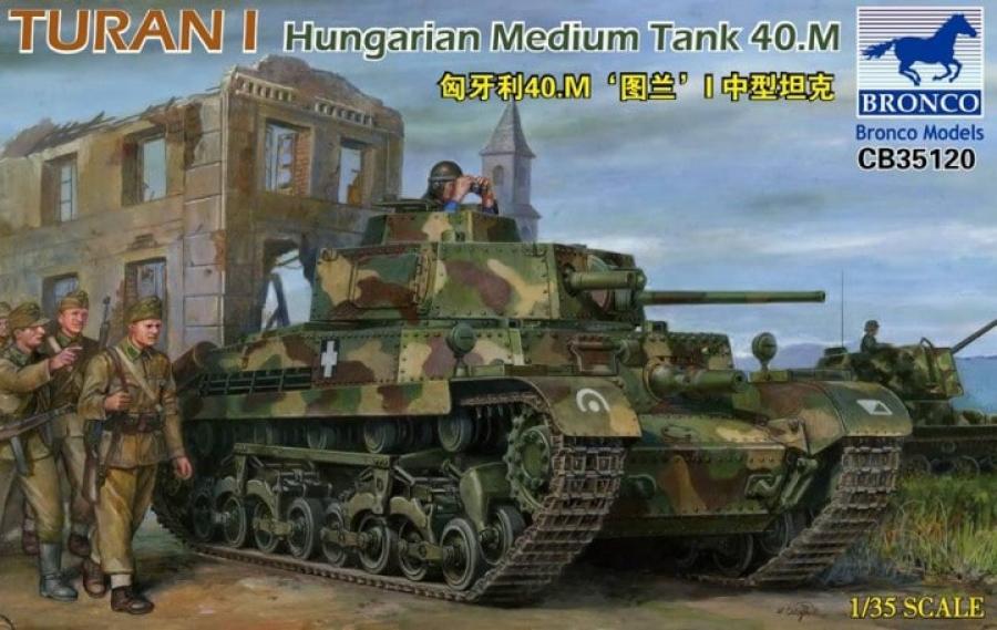 1:35 Turan I Hungarian Medium Tank 40.M