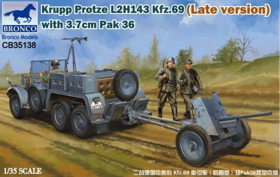 1:35 Krupp Protze L2H143 Kfz.69(Late) & 3.7cm PAK
