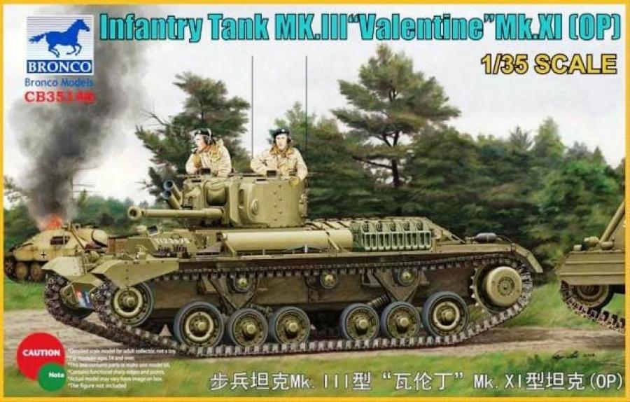 1:35 Infantry Tank Mk.III Valentine Mk.XI(OP)