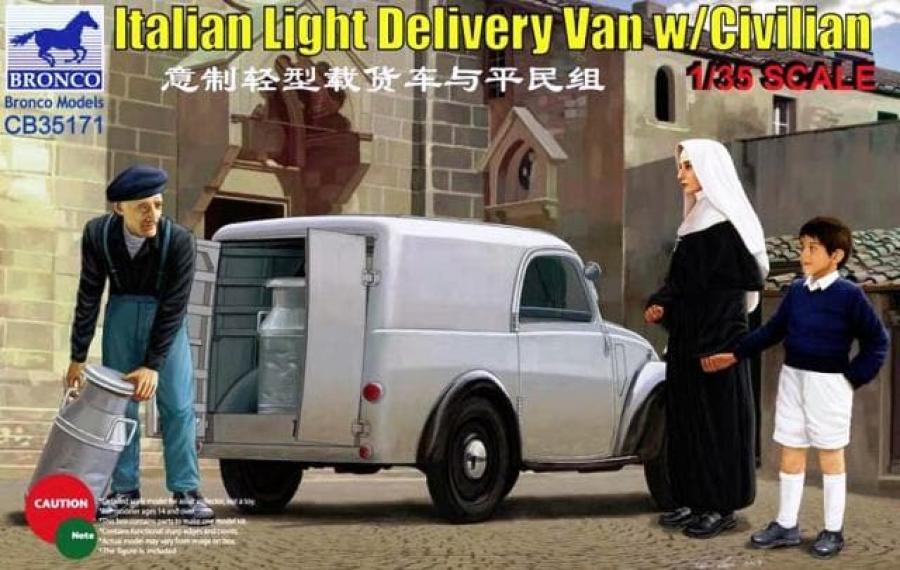 1:35 Italian Delivery Van w/civilian