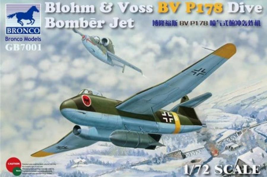 1:72 Blohm & Voss BV P178 Dive Bomber Jet