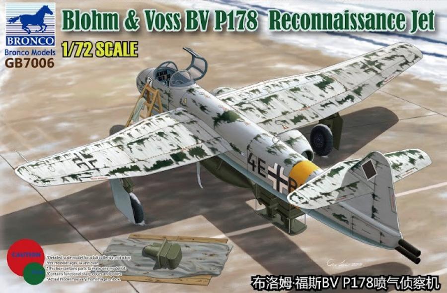 1:72 Blohm & Voss BV P.178 Reconnaissance Jet