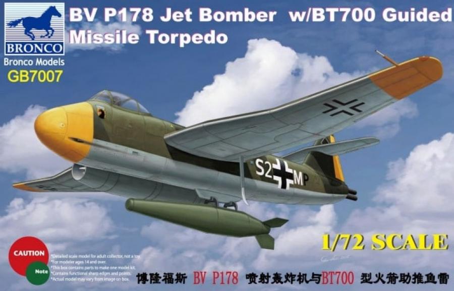 1:72 Blohm & Voss BV P178 Jet Bomber 